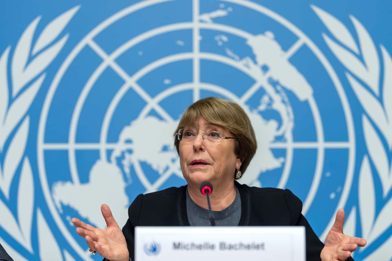 UN High Commissioner for Human Rights Michelle Bachelet
