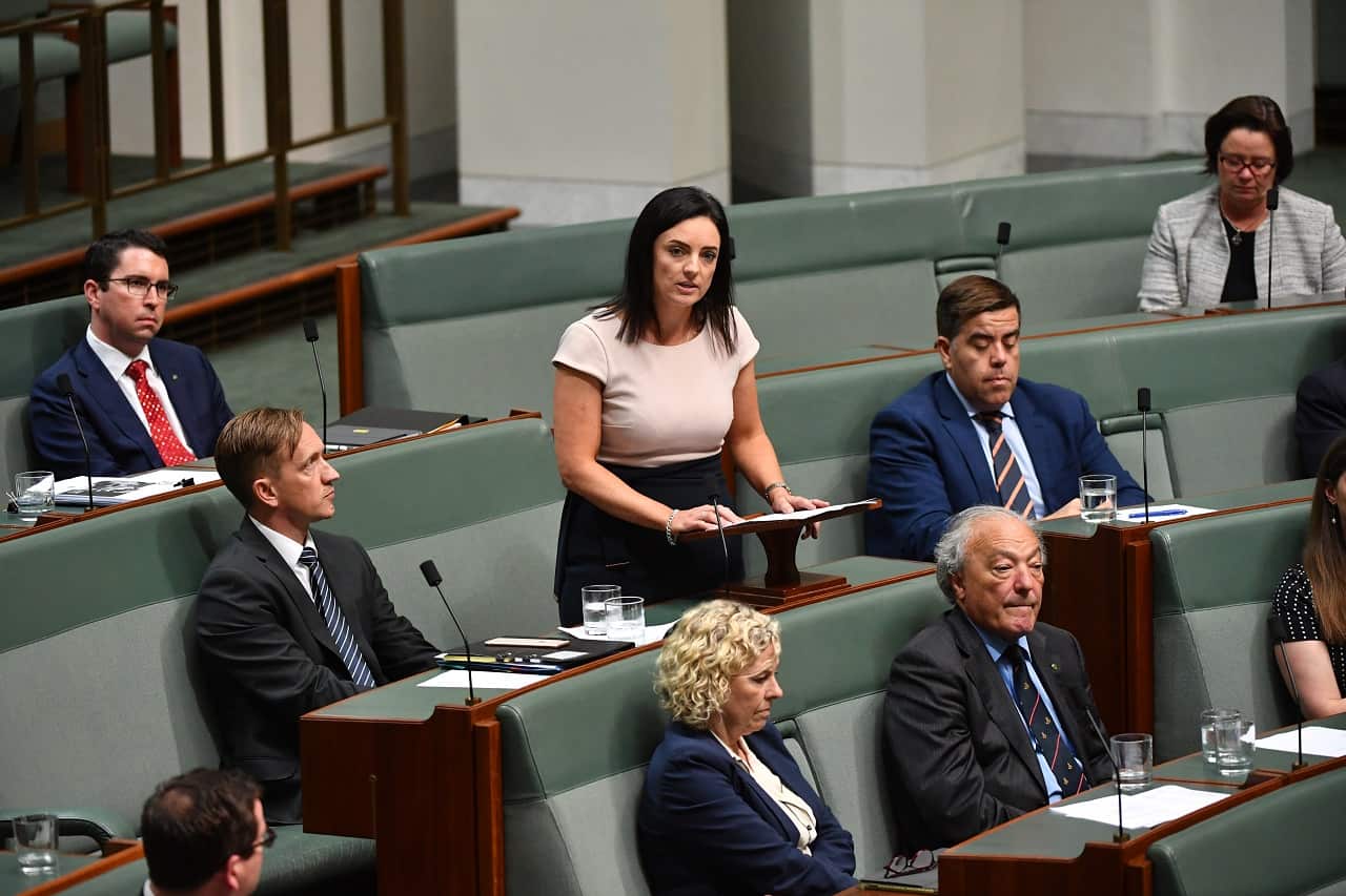 Emma Husar in the House of Representatives.