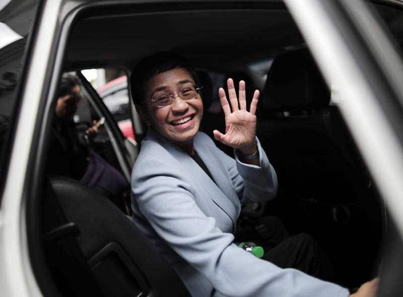 Maria Ressa, CEO and Executive Editor of online news site Rappler 