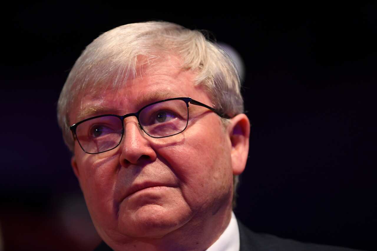 Former prime minister Kevin Rudd.