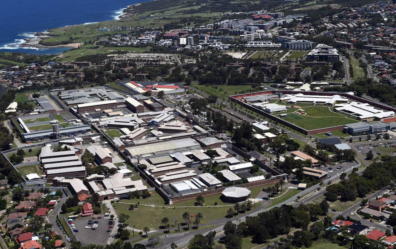 The Long Bay Correctional Centre in Sydney, where three healthcare workers tested positive for COVID-19.