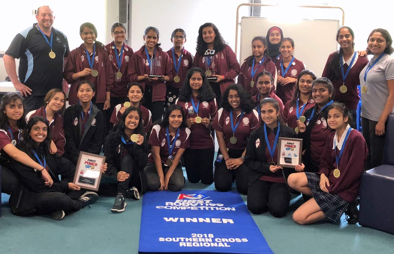 Blacktown Girls High School won their regional competition to qualify for the championship in Texas.