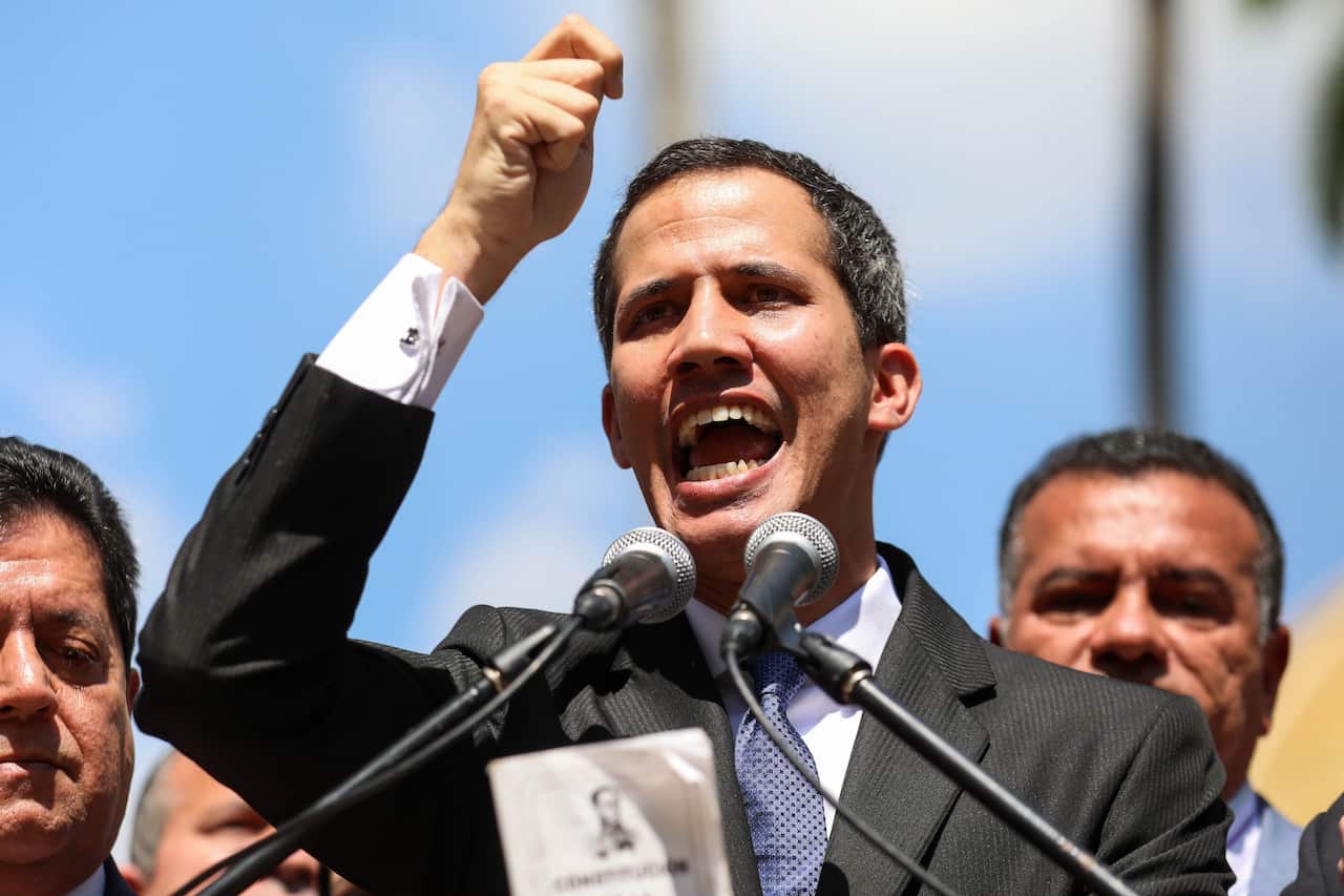 National Assembly president Juan Guaidó.