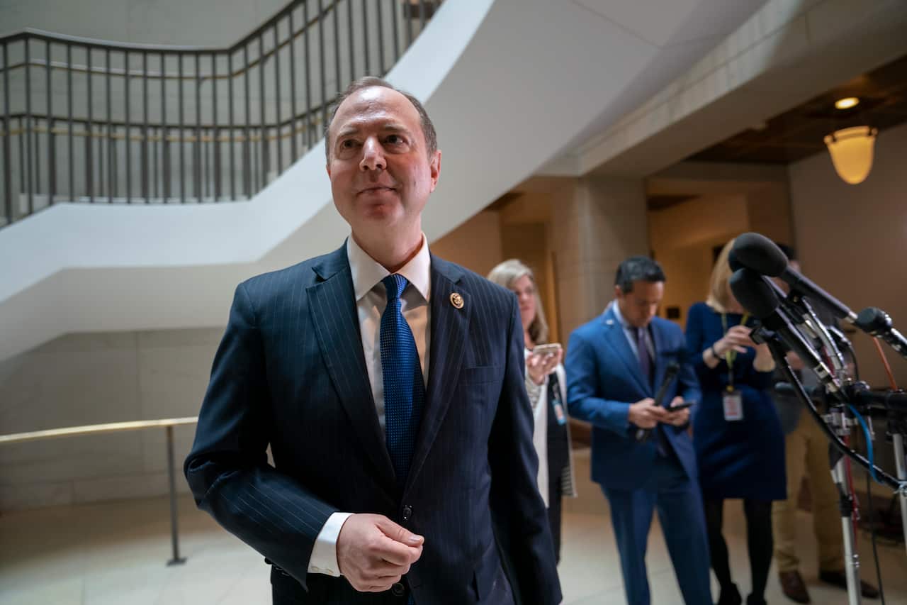 House Intelligence Committee Chairman Adam Schiff wants to examine Donald Trump's business interests. 