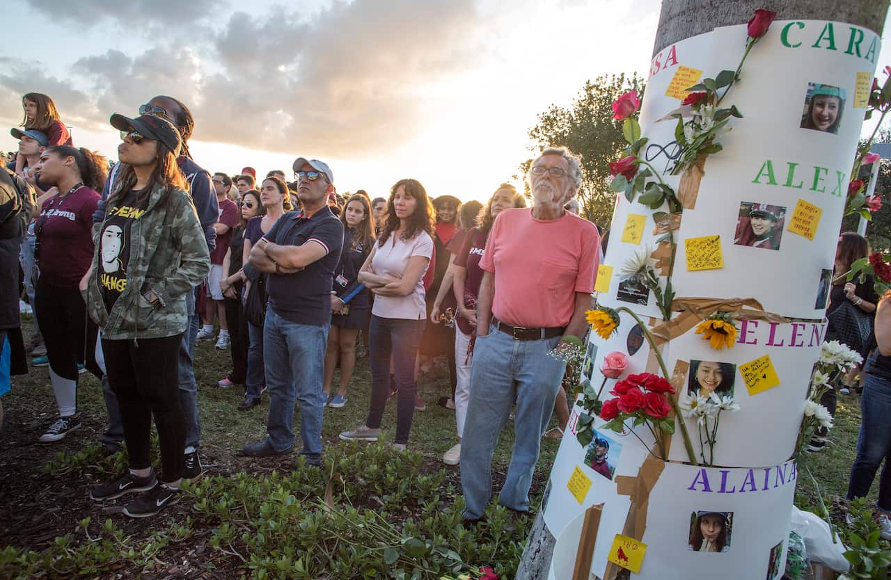  Marjory Stoneman Douglas High School remembrance service.