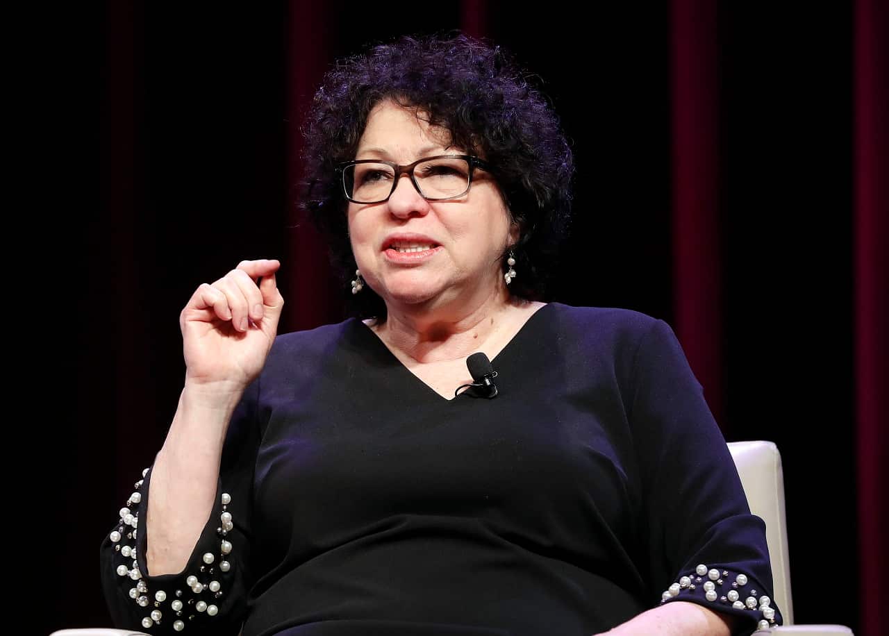 Associate Justice Sonia Sotomayor.