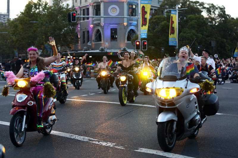 The 41st annual Gay and Lesbian Mardi Gras parade in Sydney, Saturday, March 2, 2019
