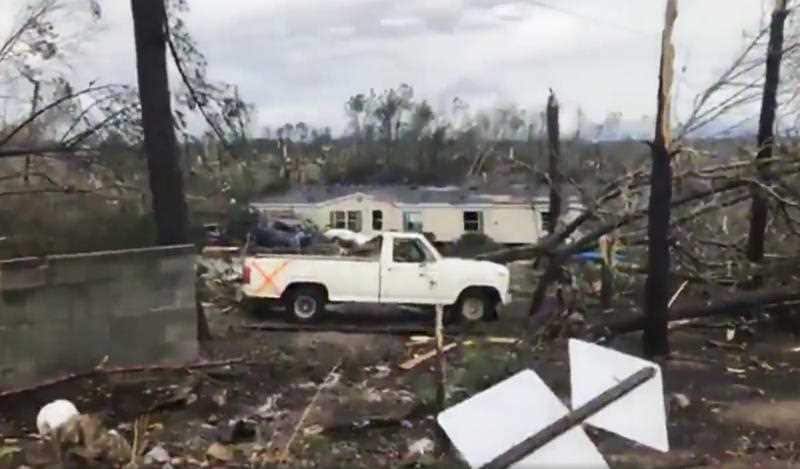 The tornado has killed a number of people in Alabama.