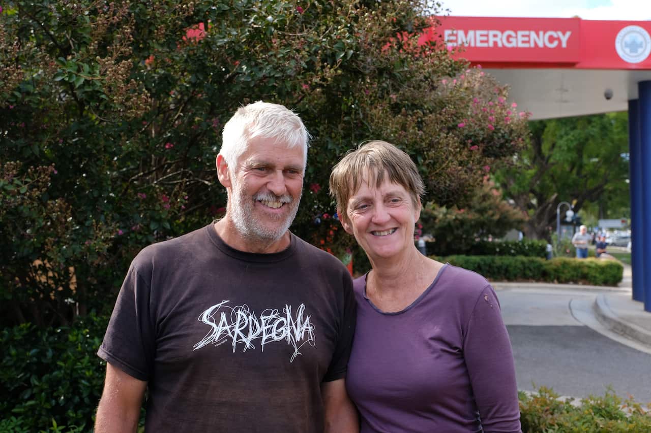 Trevor Salvado and Jacinta Bohan.