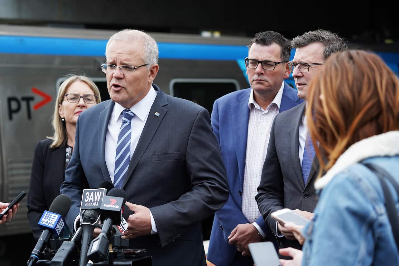 Prime Minister Scott Morrison says a living wage would force businesses to sack workers. 