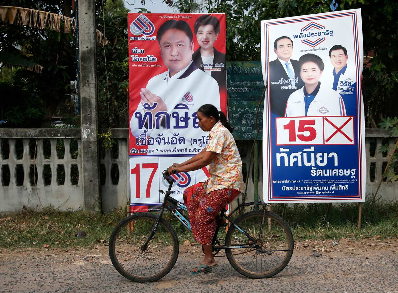 Thailand election posters