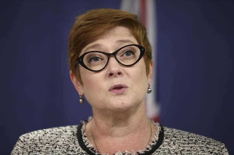 Australian Minister for Foreign Affairs, Marise Payne.