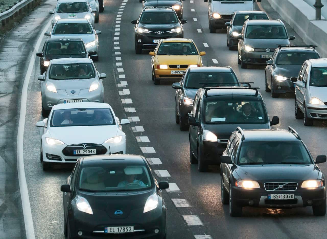 Norway wants 100 per cent of new cars sold to be electric by 2035.