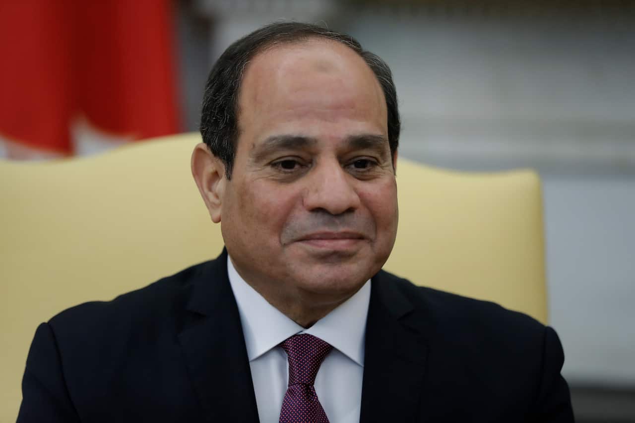Egyptian President Abdel Fattah al-Sisi.