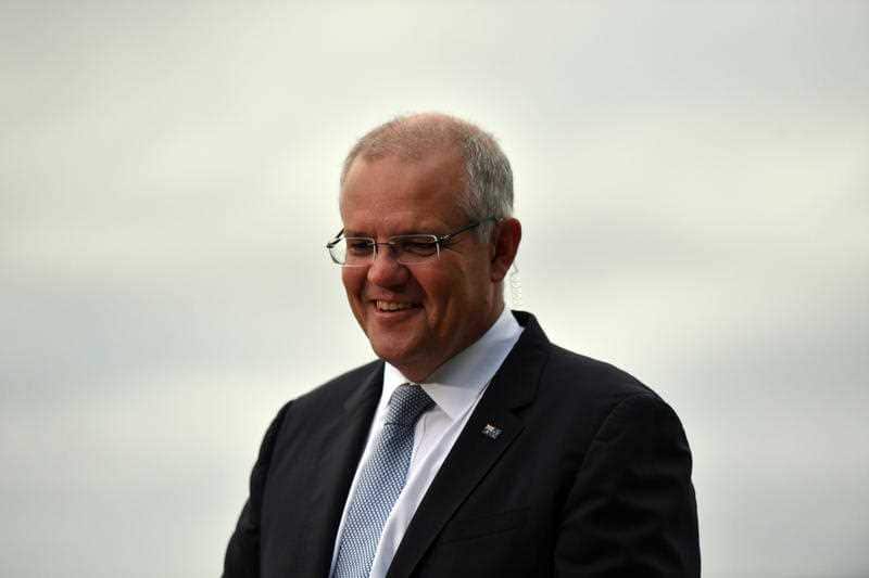 Scott Morrison headed straight to western Sydney after announcing the election would be held on May 18. 