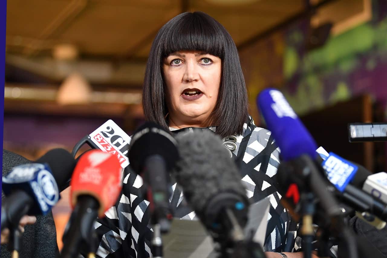 Rugby Australia CEO Raelene Castle on Monday.