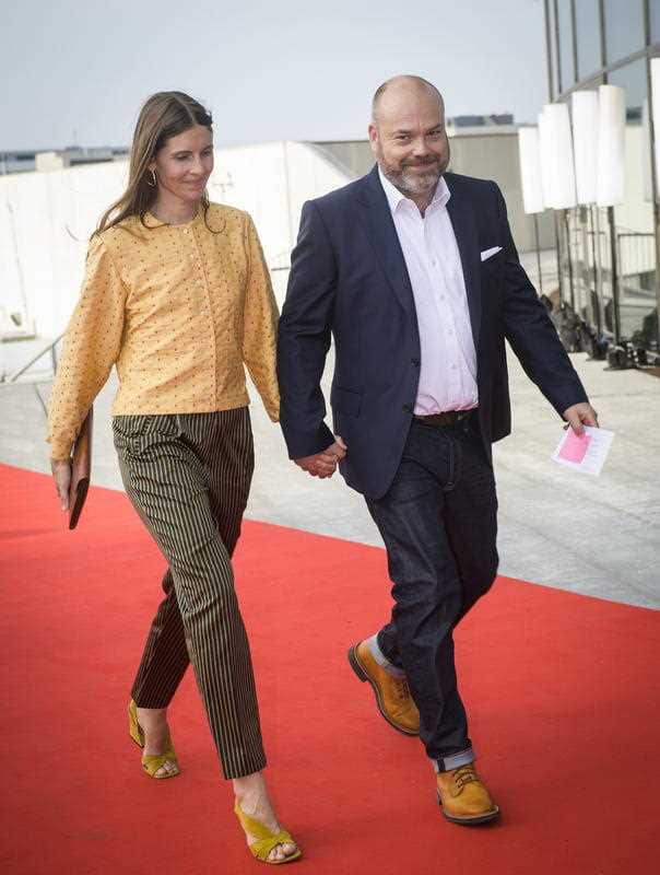 Anders Holch Povlsen and his wife Anne Holch Povlsen in 2018.
