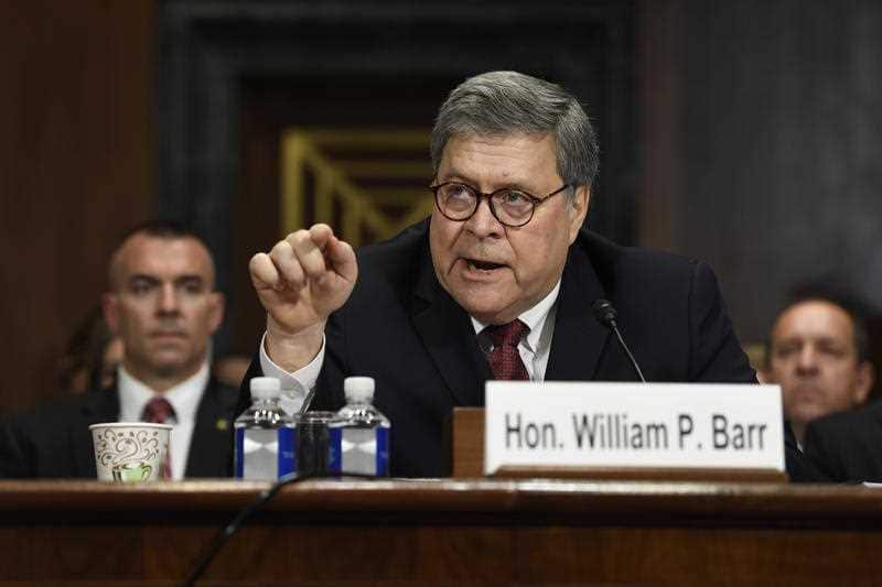 Attorney General William Barr testifies before the Senate Judiciary Committee