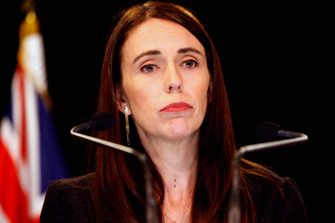 New Zealand Prime Minister Jacinda Ardern.