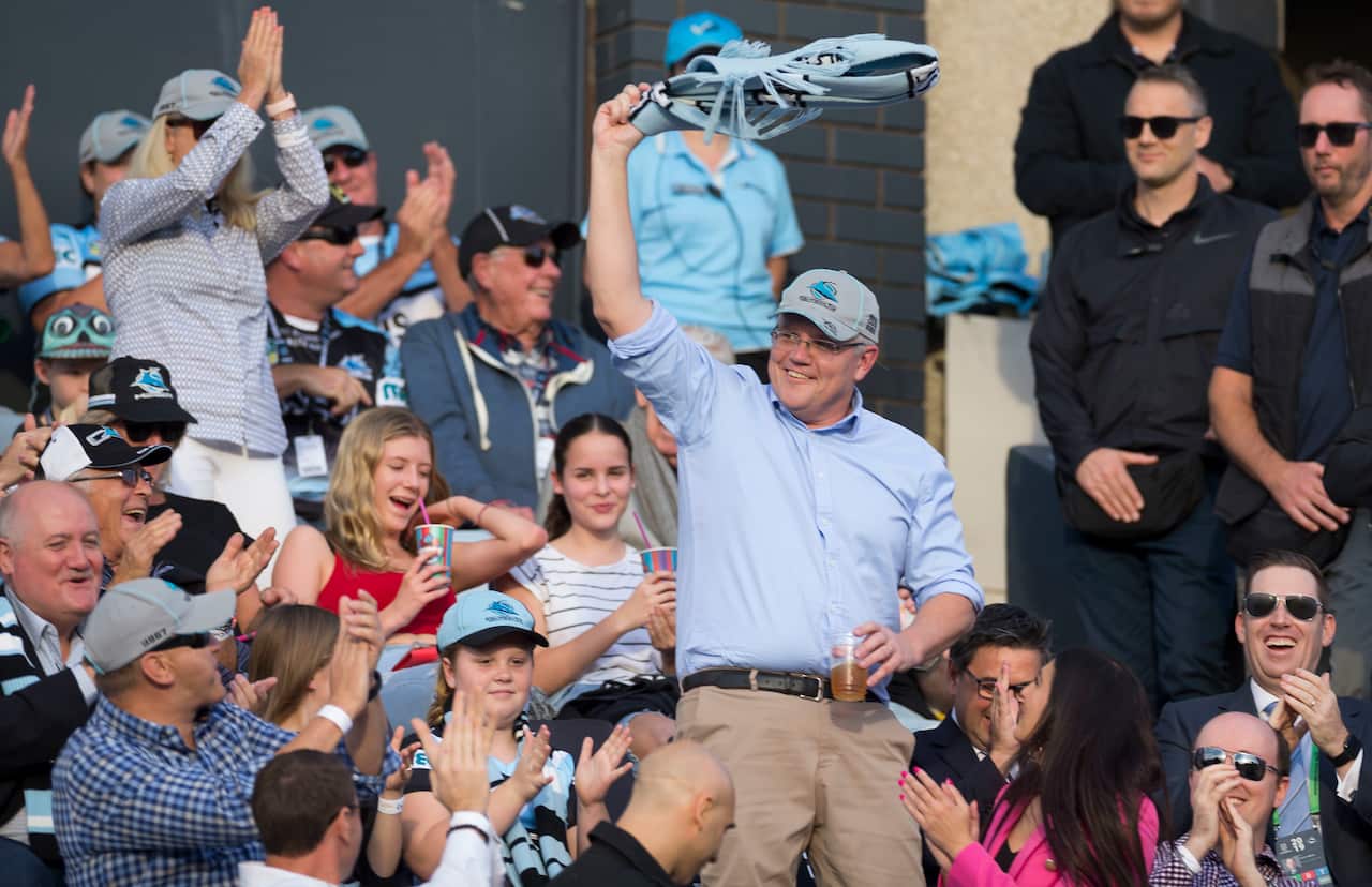 Prime Minister Scott Morrison is a huge NRL fan.