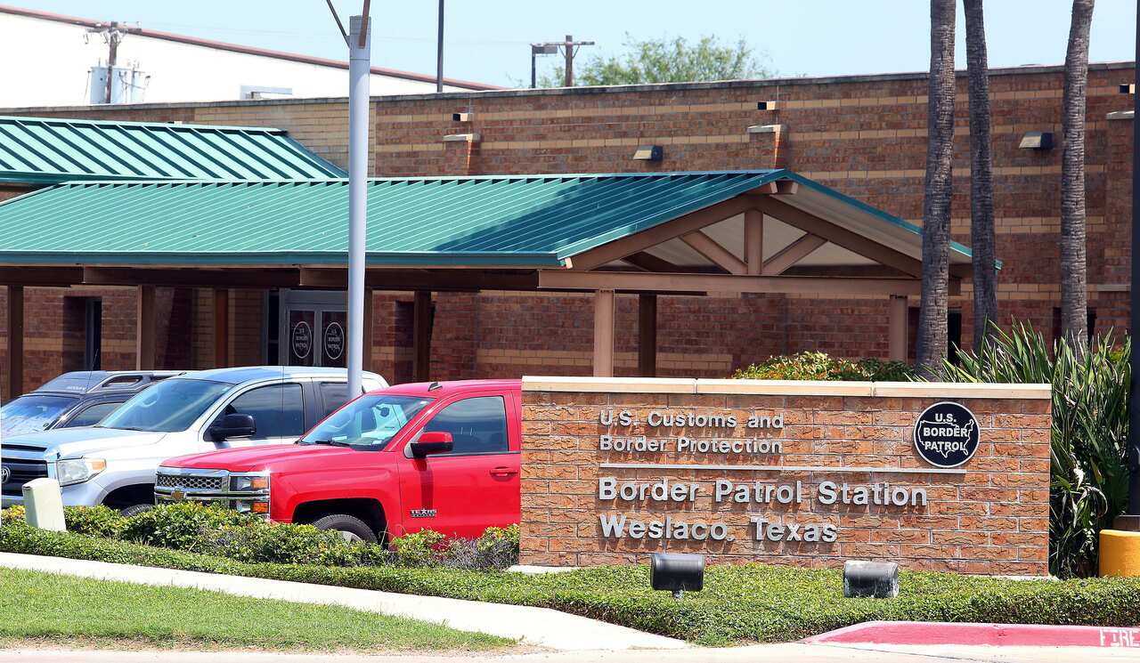 The US Border Patrol Station in Weslaco, Texas, where a 16-year-old Guatemalan boy died.