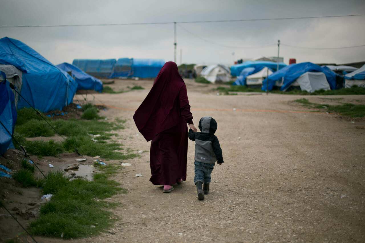 Syria Kurds say repatriating 148 Uzbek IS women, children.