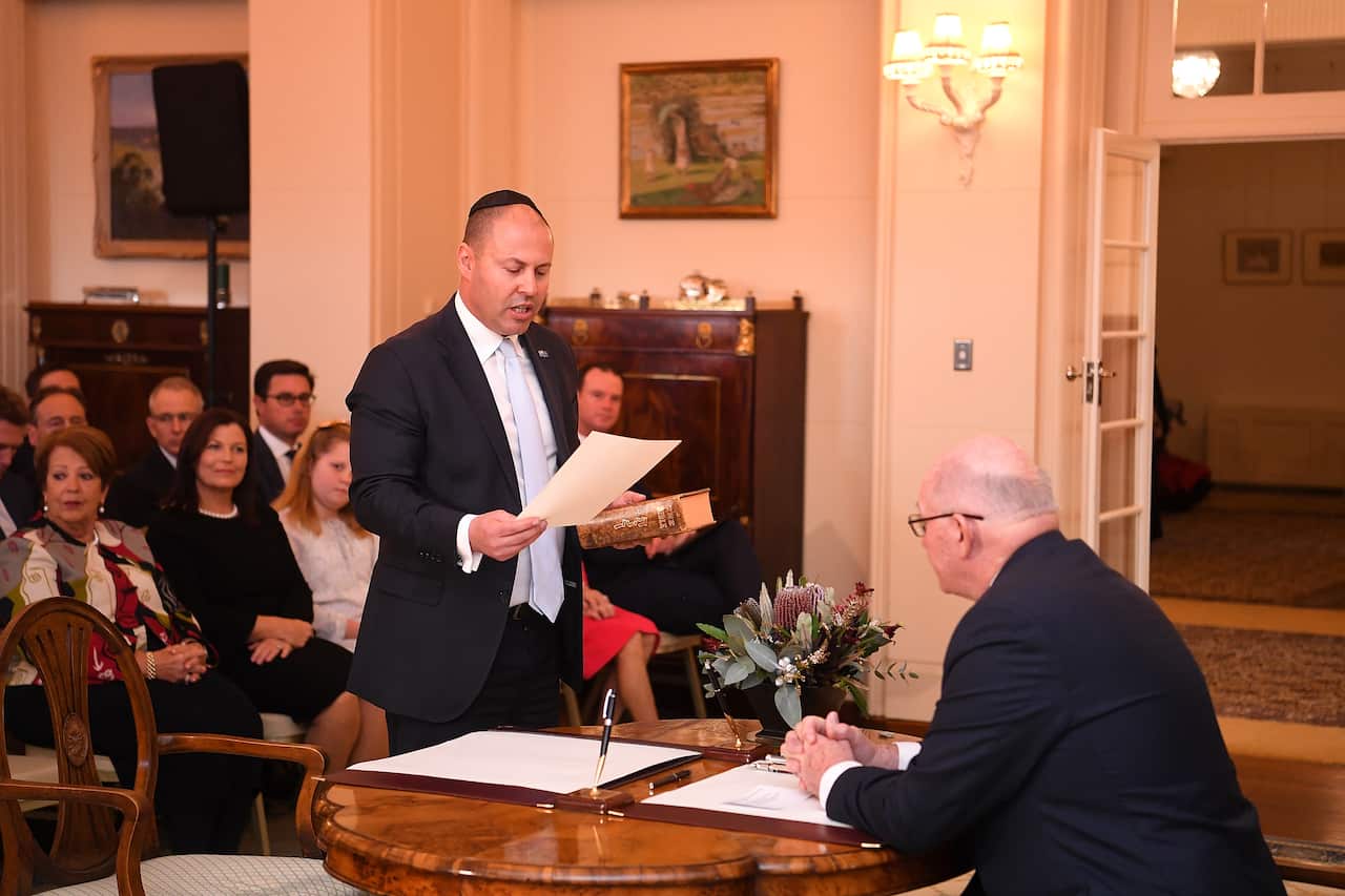 Josh Frydenberg is Australia's first Jewish treasurer.