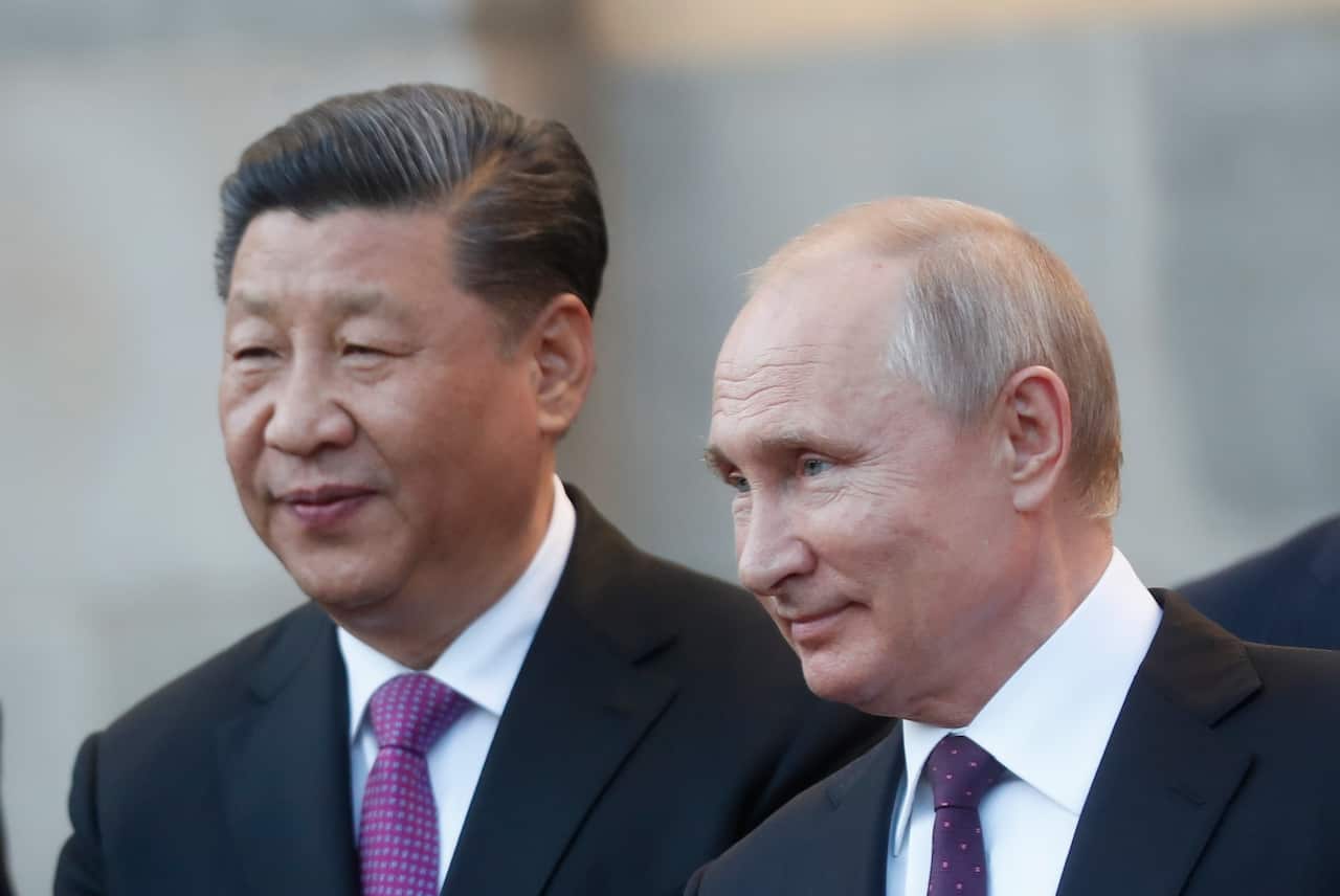Russian President Vladimir Putin and Chinese President Xi Jinping.