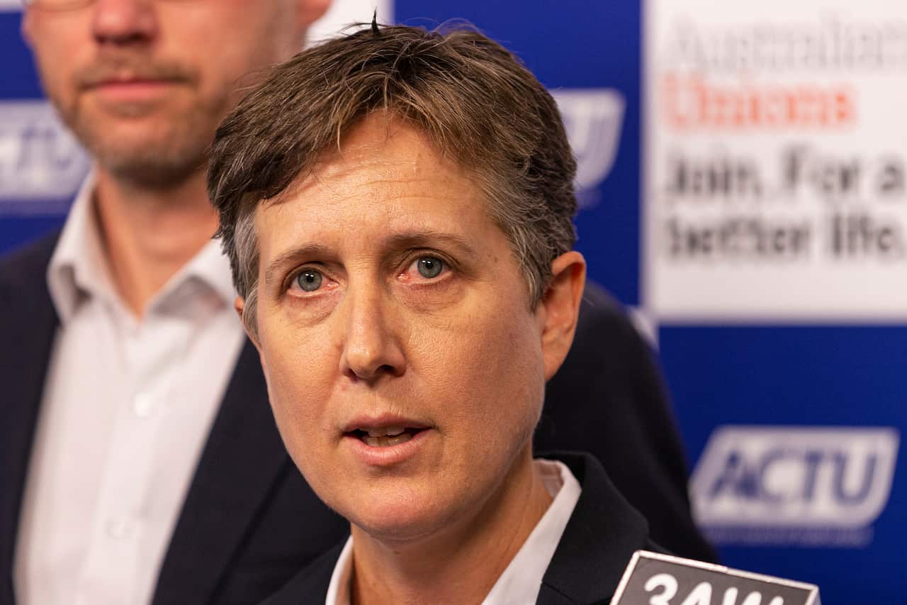 ACTU secretary Sally McManus.