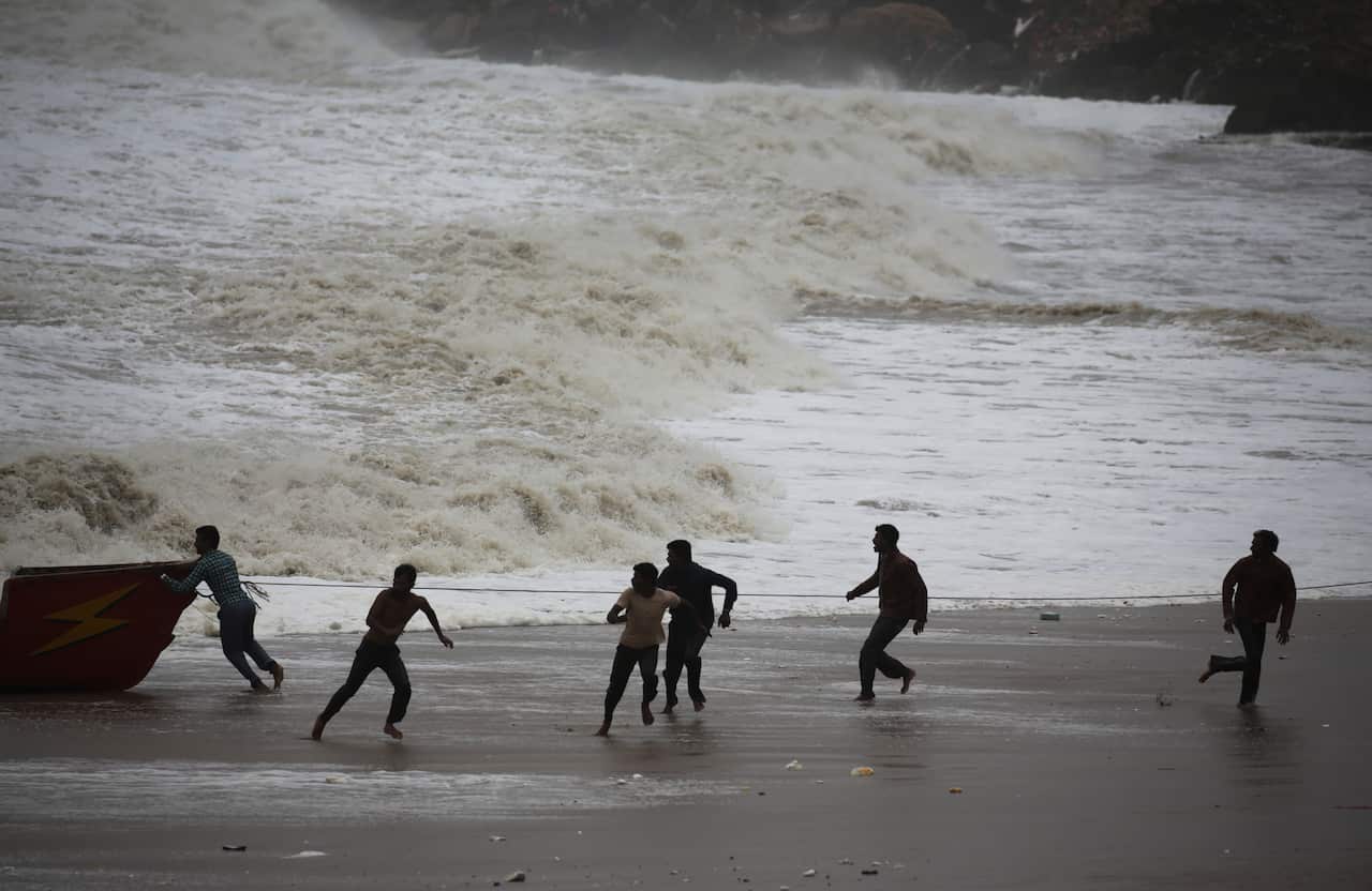 Tropical Cyclone Vayu threatened millions of people in India in June.