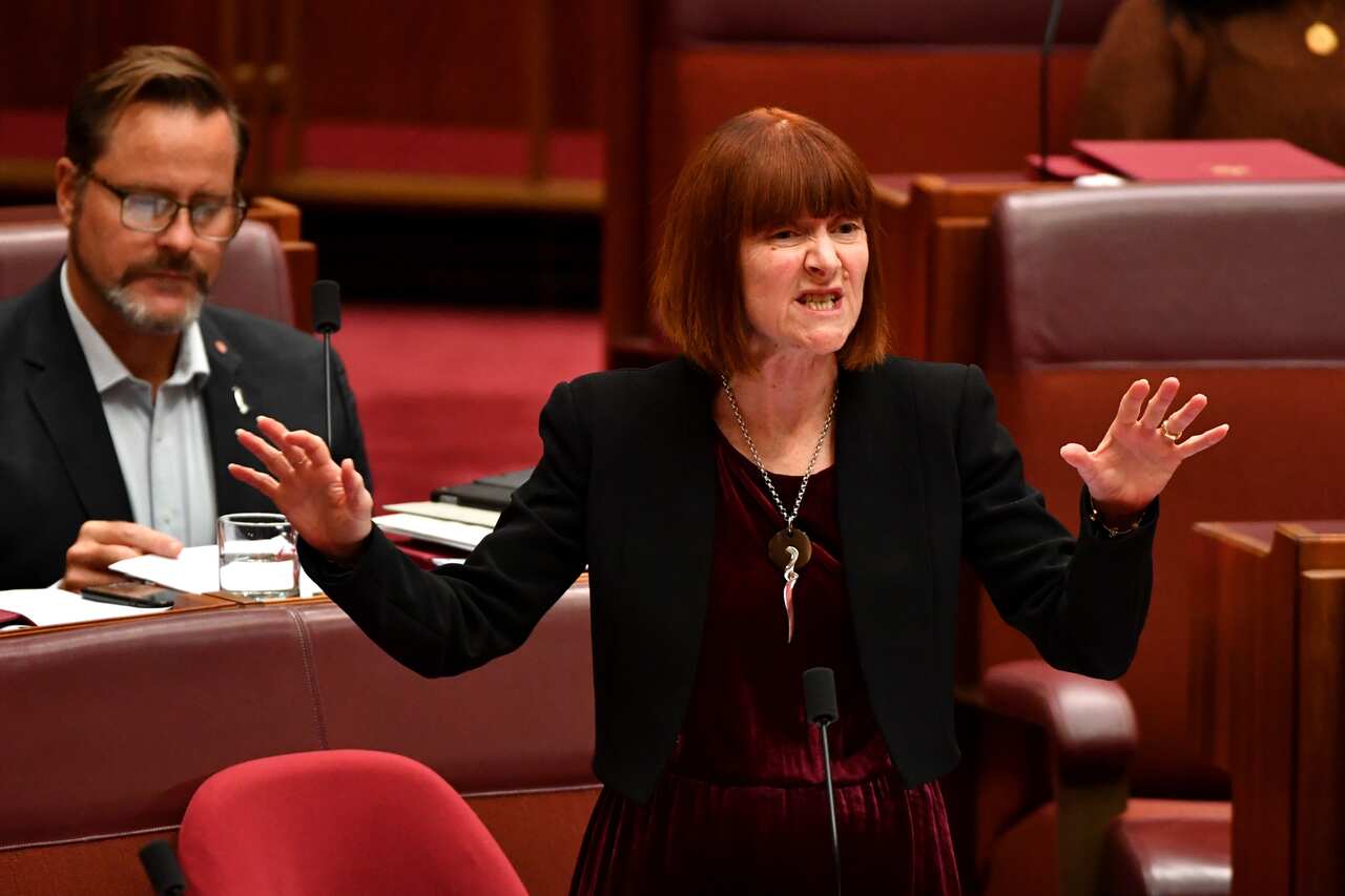 Greens Senator Rachel Siewert moved a private members bill to increase the Newstart payment by $75 a week. 