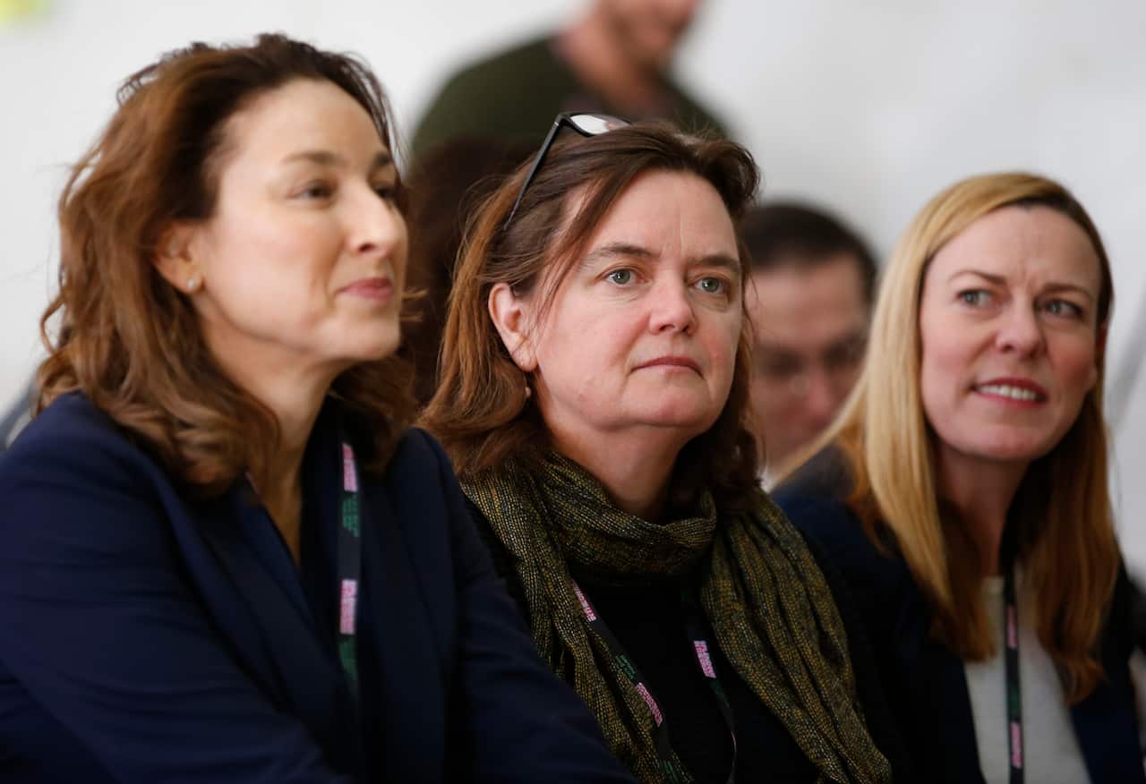 Deputy coroner Harriet Grahame (centre) found there were a lack of culturally-appropriate safeguards to protect Jonathon in prison. 
