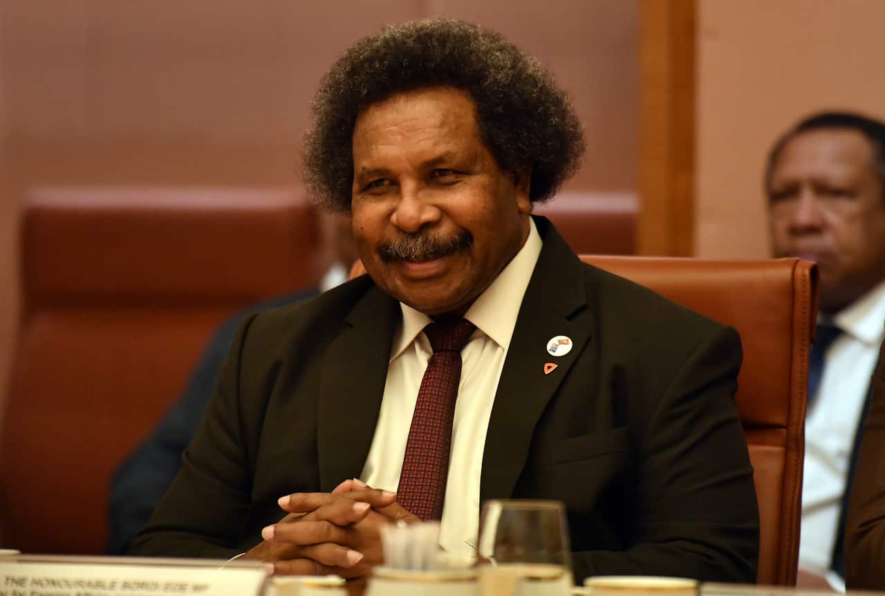 Papua New Guinea's Minister for Foreign Affairs Soroi Eoe.