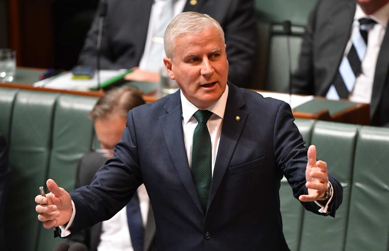 Deputy Prime Minister Michael McCormack during Question Time in the House of Representatives at Parliament House in Canberra, Monday, July 22, 2019. (AAP Image/Mick Tsikas) NO ARCHIVING