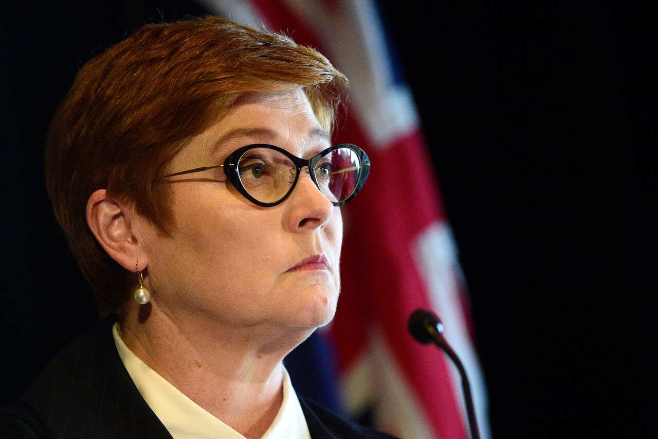 Minister for Foreign Affairs Marise Payne.