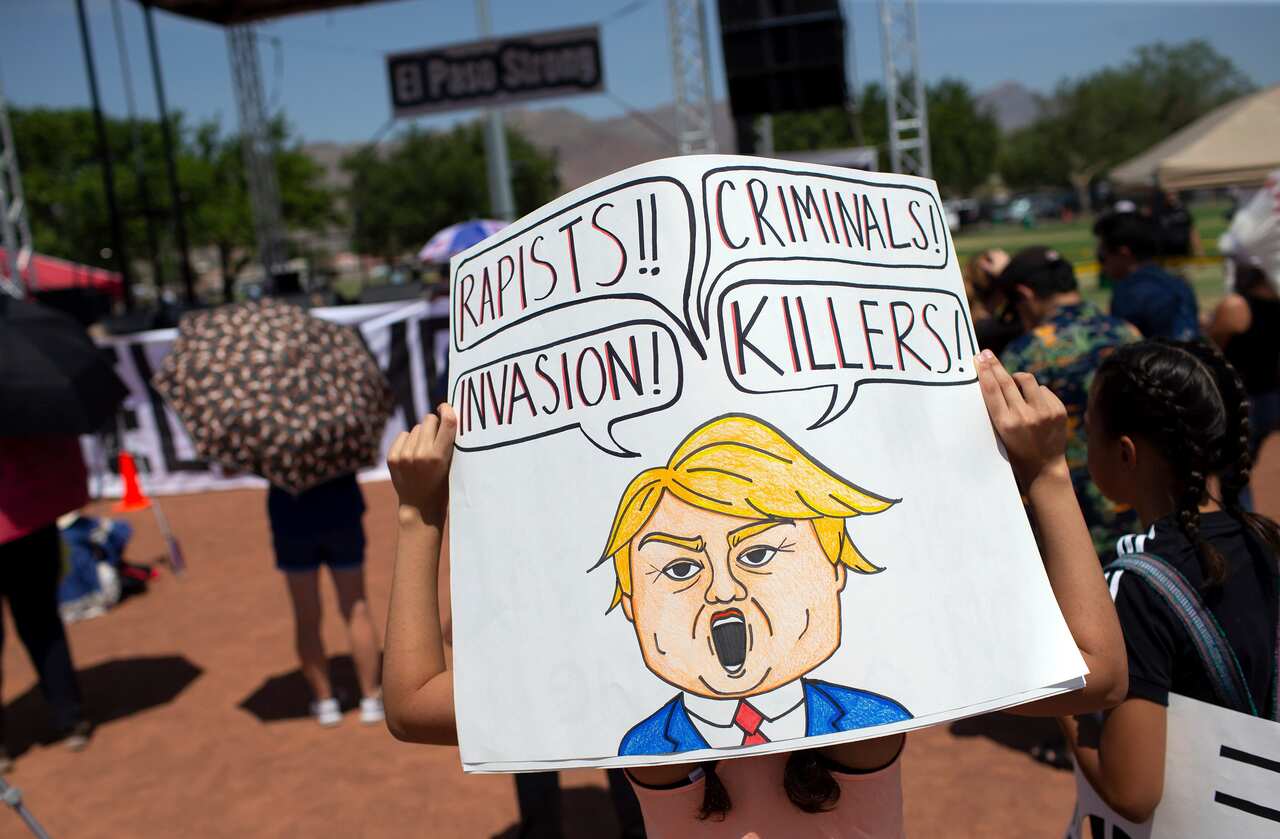 Trump heads to El Paso after visiting Dayton, Ohio on Wednesday to offer a message of healing and unity.