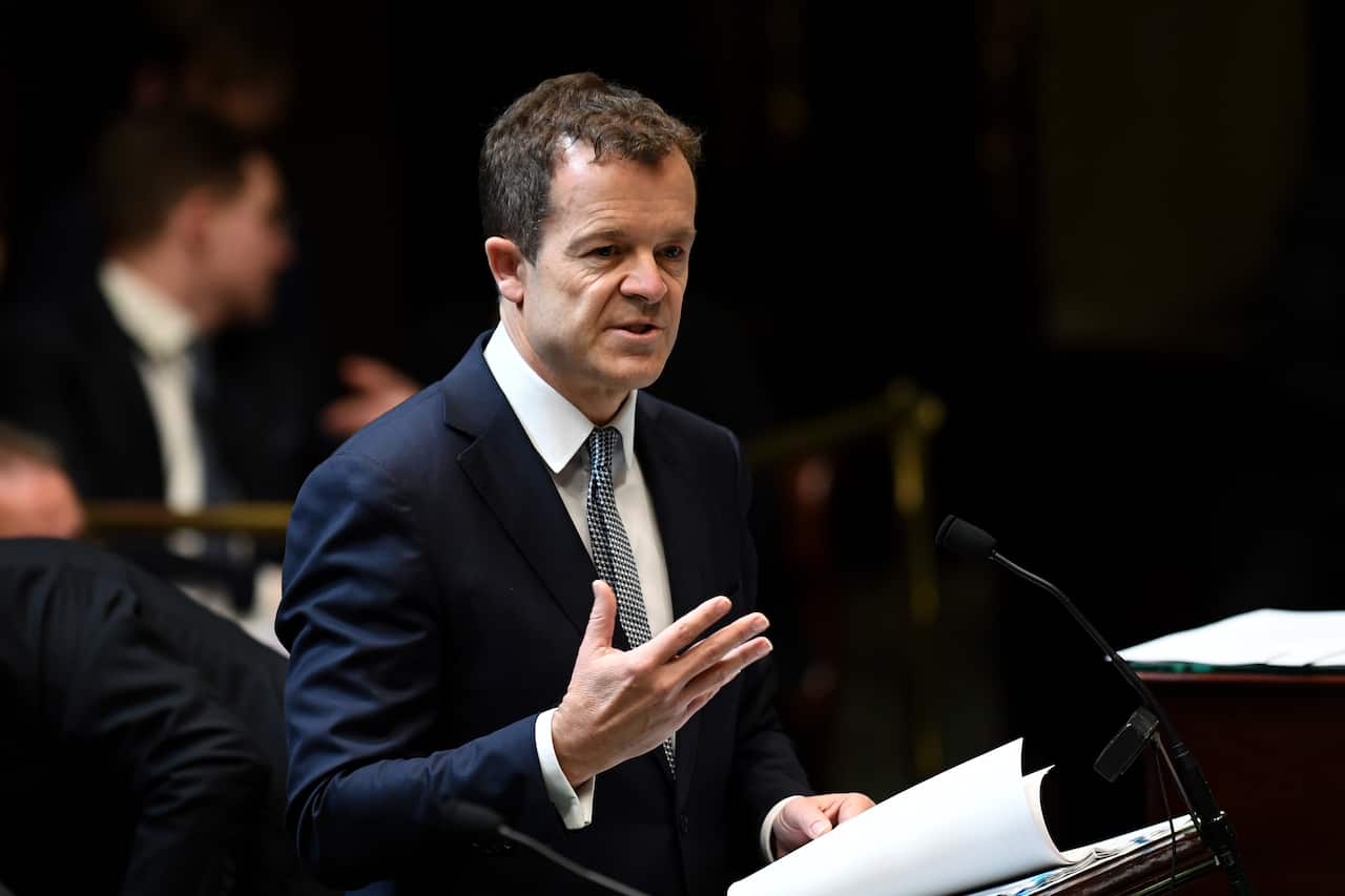 NSW Attorney General Mark Speakman speaks during amendments to the introduction to the Reproductive Healthcare Reform Bill 2019.