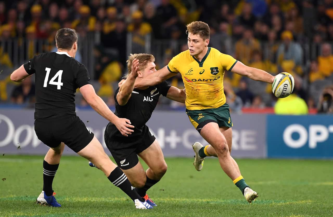 James O'Connor of the Wallabies during the Bledisloe Cup match in Perth