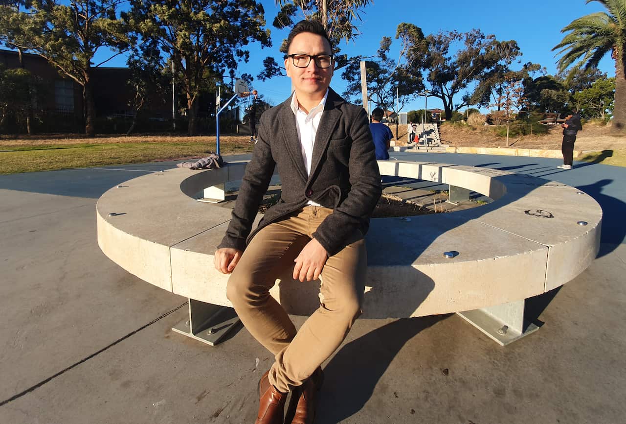 Zaki Haidari fled Afghanistan at the age of 17 in search of a better life.