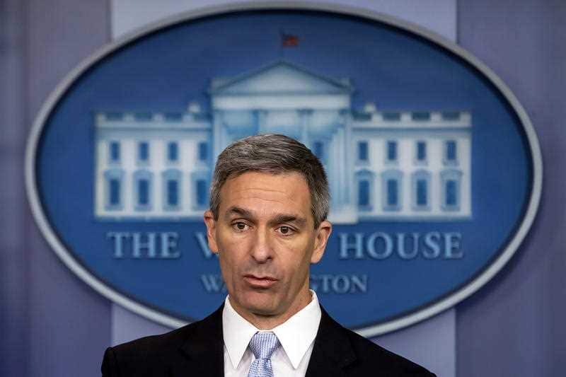 Ken Cuccinelli, acting director of US Citizenship and Immigration Services,