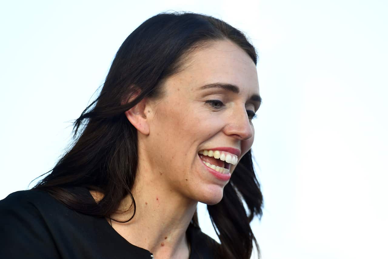 Jacinda Ardern.