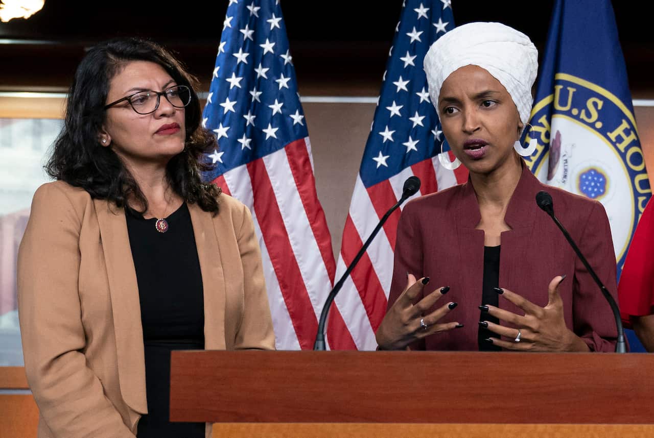 Ilhan Omar and Rashida Tlaib have clashed with colleagues, especially regarding their support of a boycott of Israel over its treatment of Palestians.
