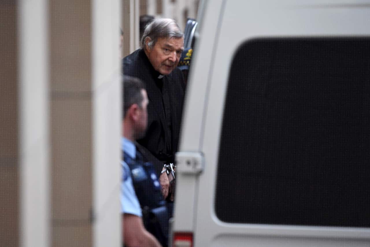 George Pell departs the Supreme Court of Victoria, Melbourne, Wednesday, August 21, 2019
