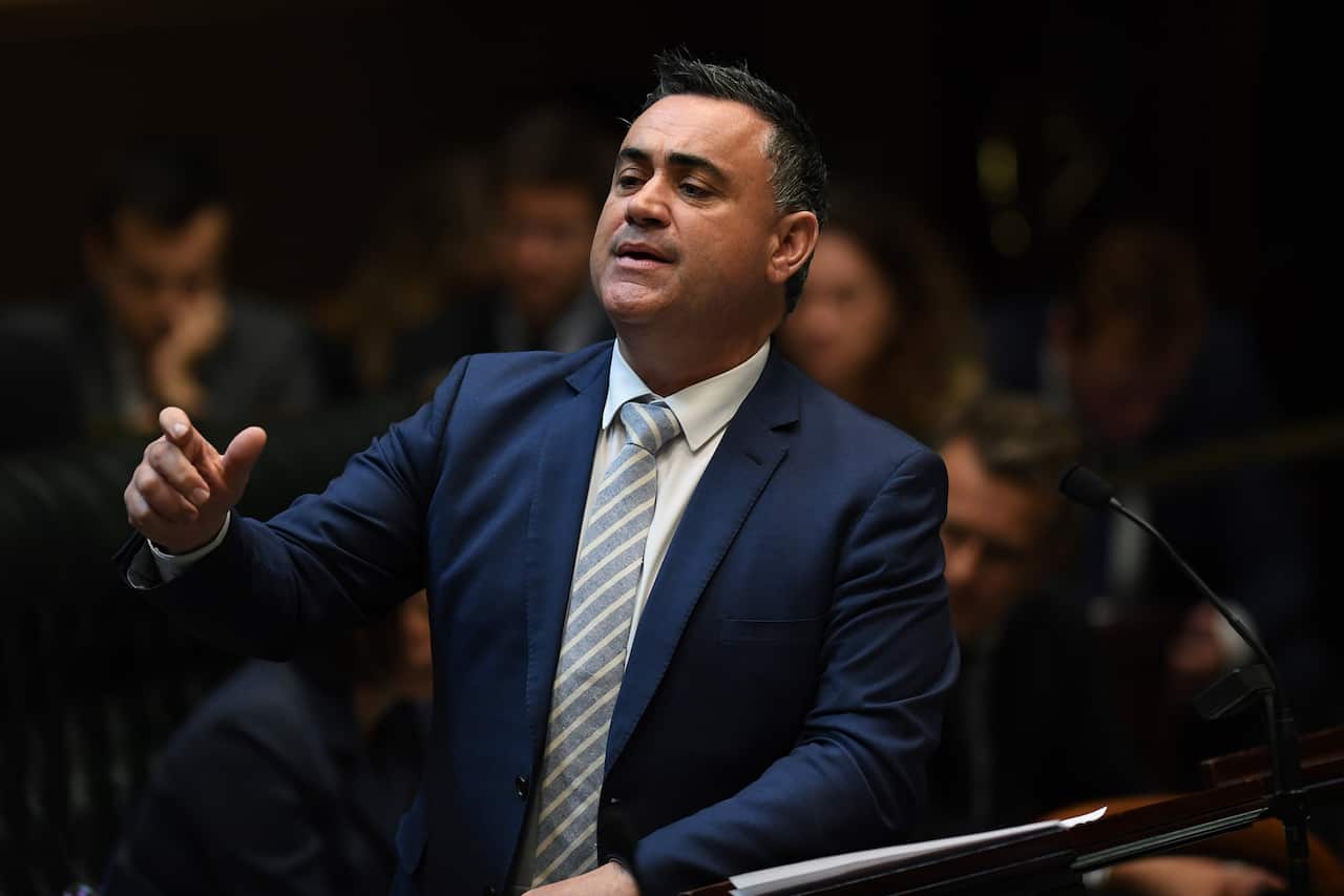 NSW Deputy Premier John Barilaro.