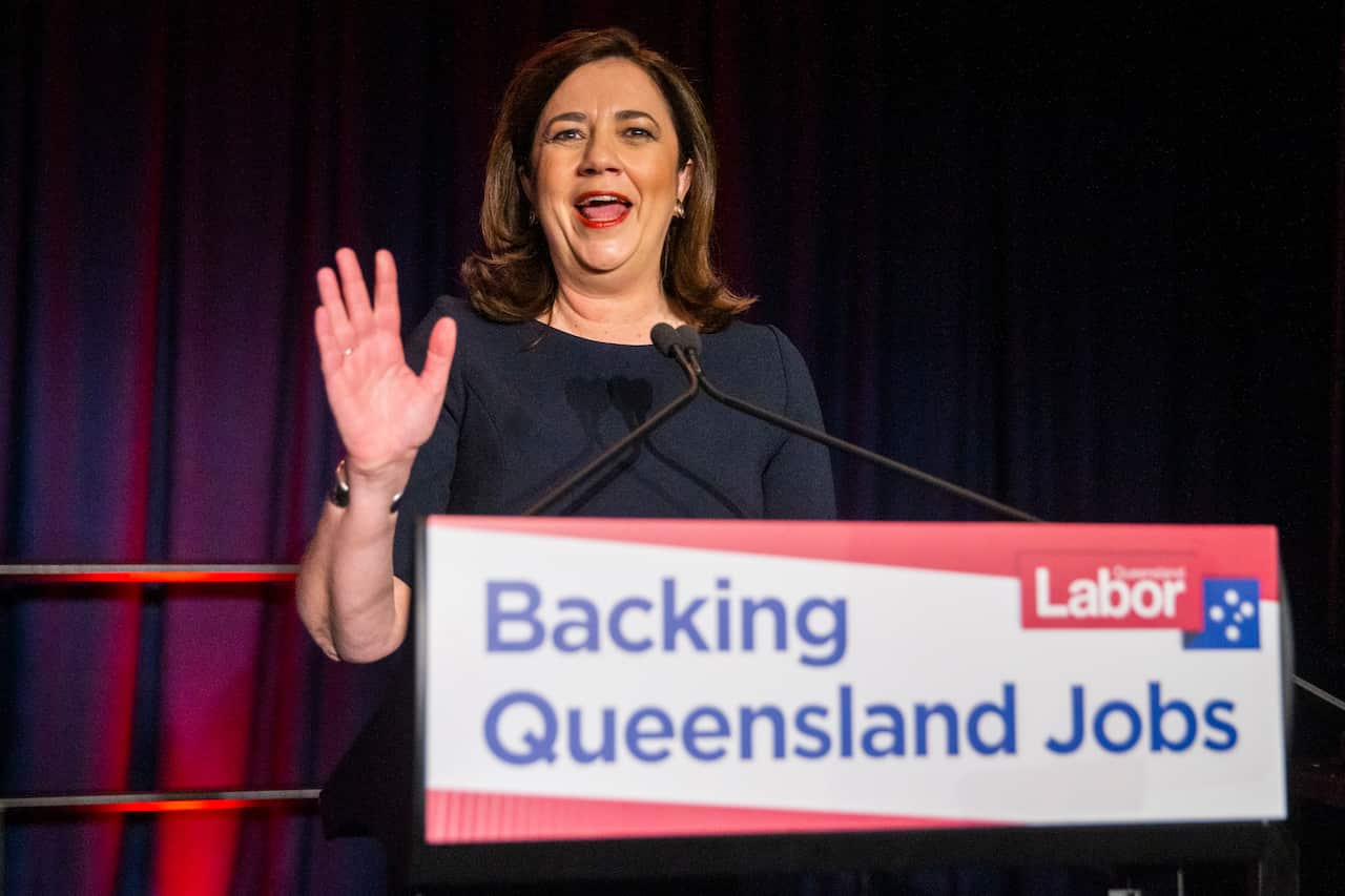 Queensland Premier Annastacia Palaszczuk.
