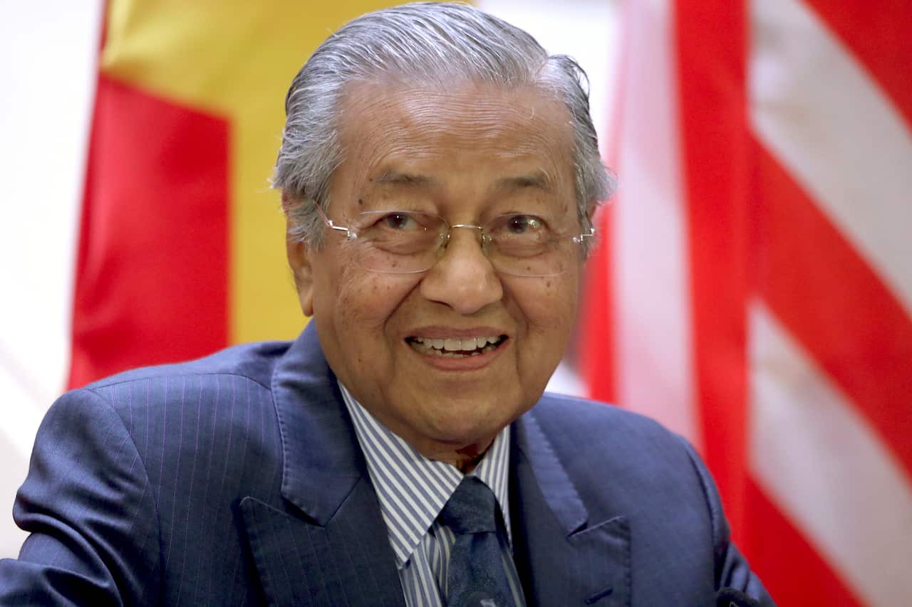 Mahathir Mohamad.