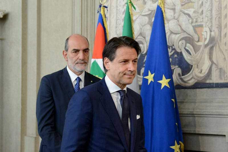 Giuseppe Conte receives the term of the Quirinale Consultations for the formation of the government 