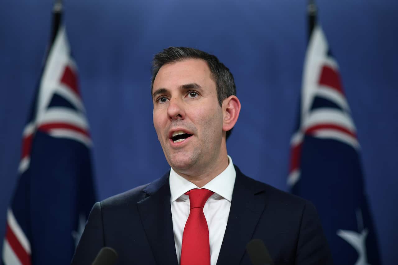Opposition Treasurer Jim Chalmers. 
