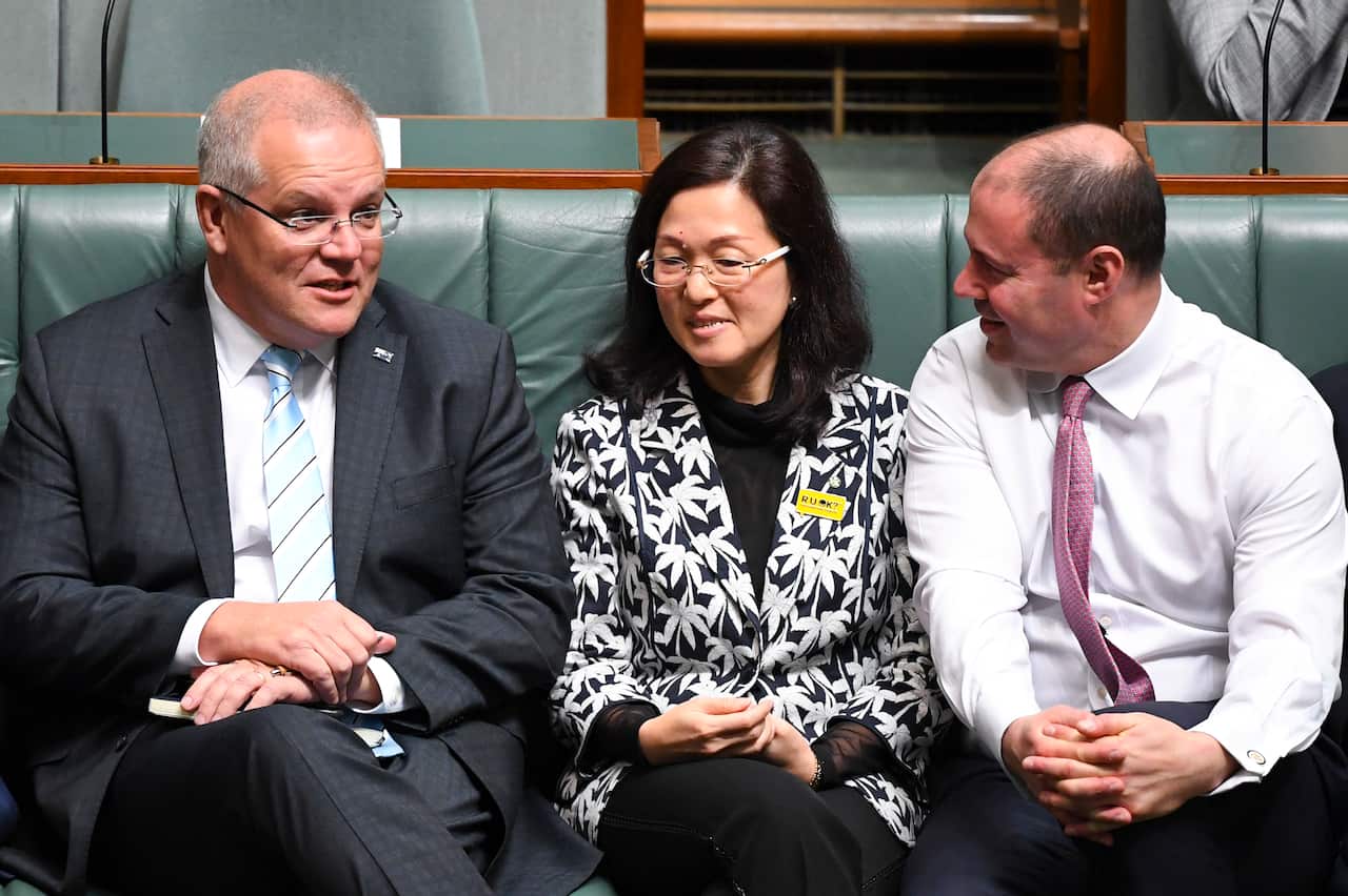 Gladys Liu has avoided the media and resisted calls to make a statement to Parliament. 