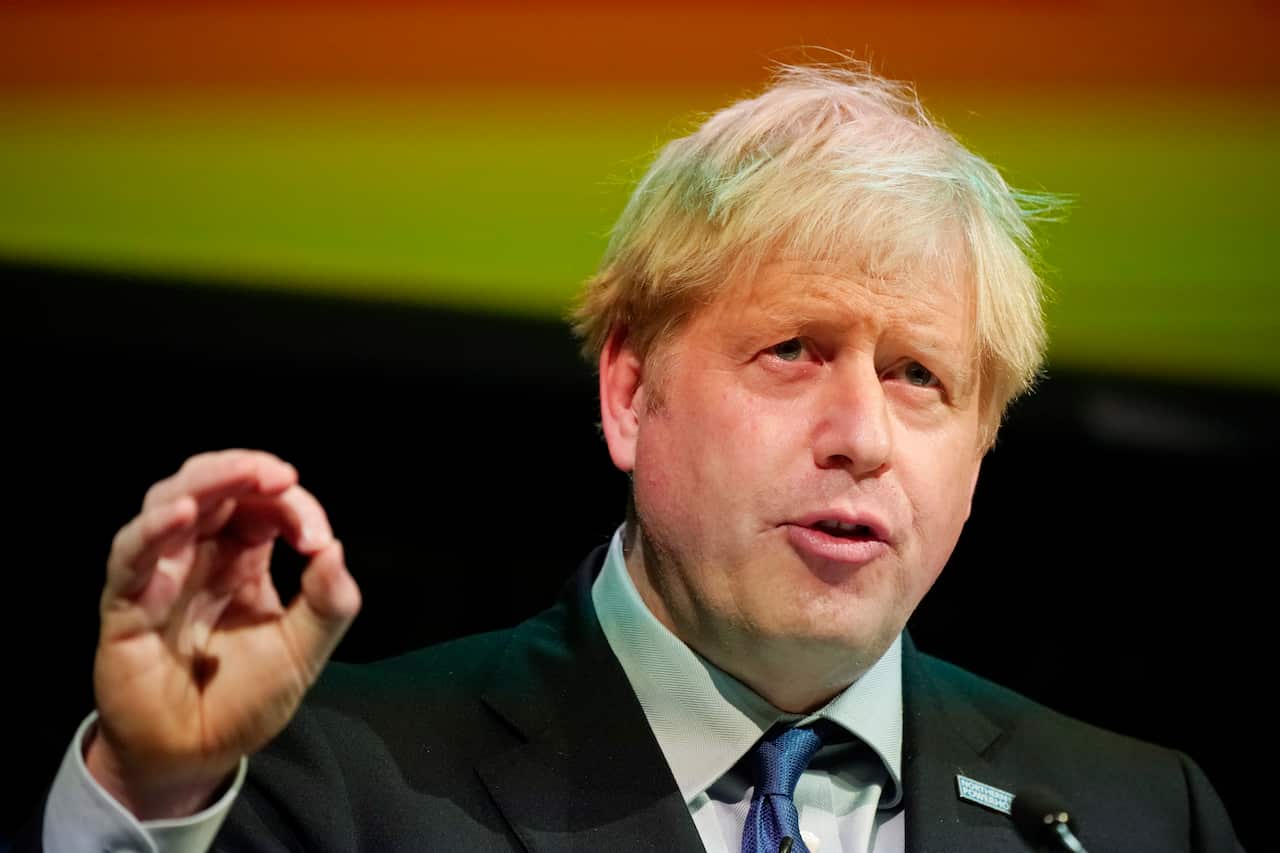 British Prime Minister Boris Johnson.